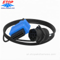 OBD2 إلى J1939 كابلات OBD لشاحنة GPS